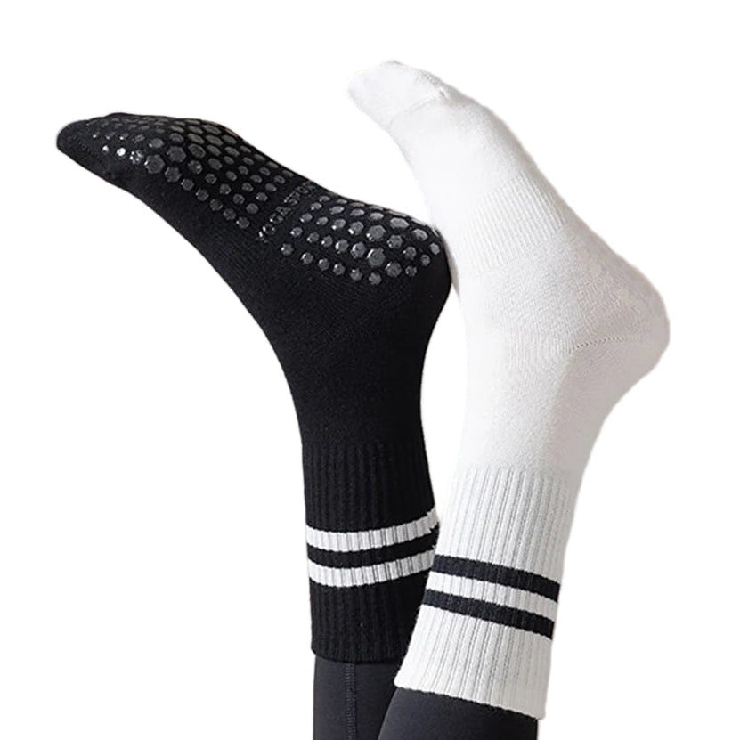Non-Slip Women Yoga Socks 2 Pair