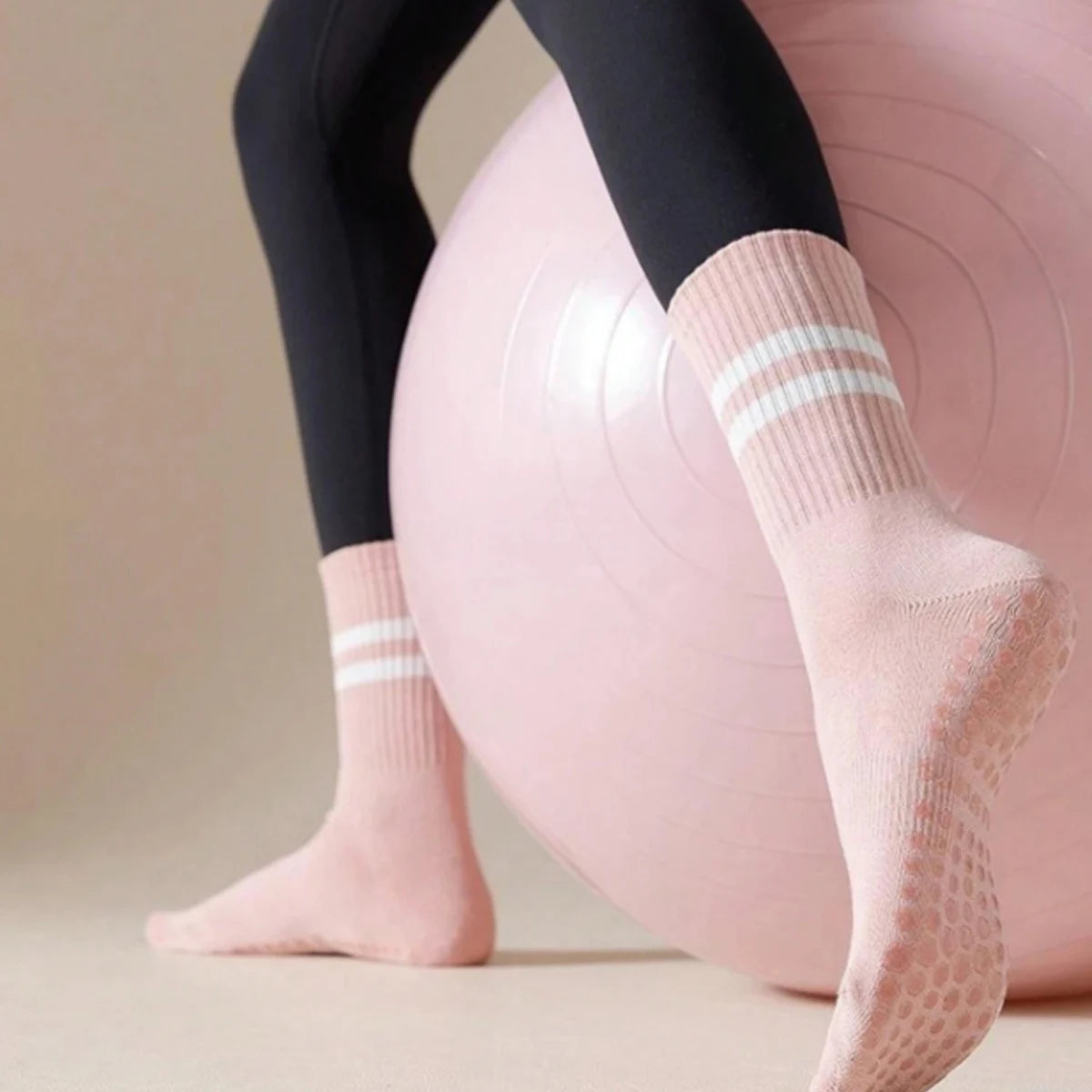 Non-Slip Women Yoga Socks 4 Pair