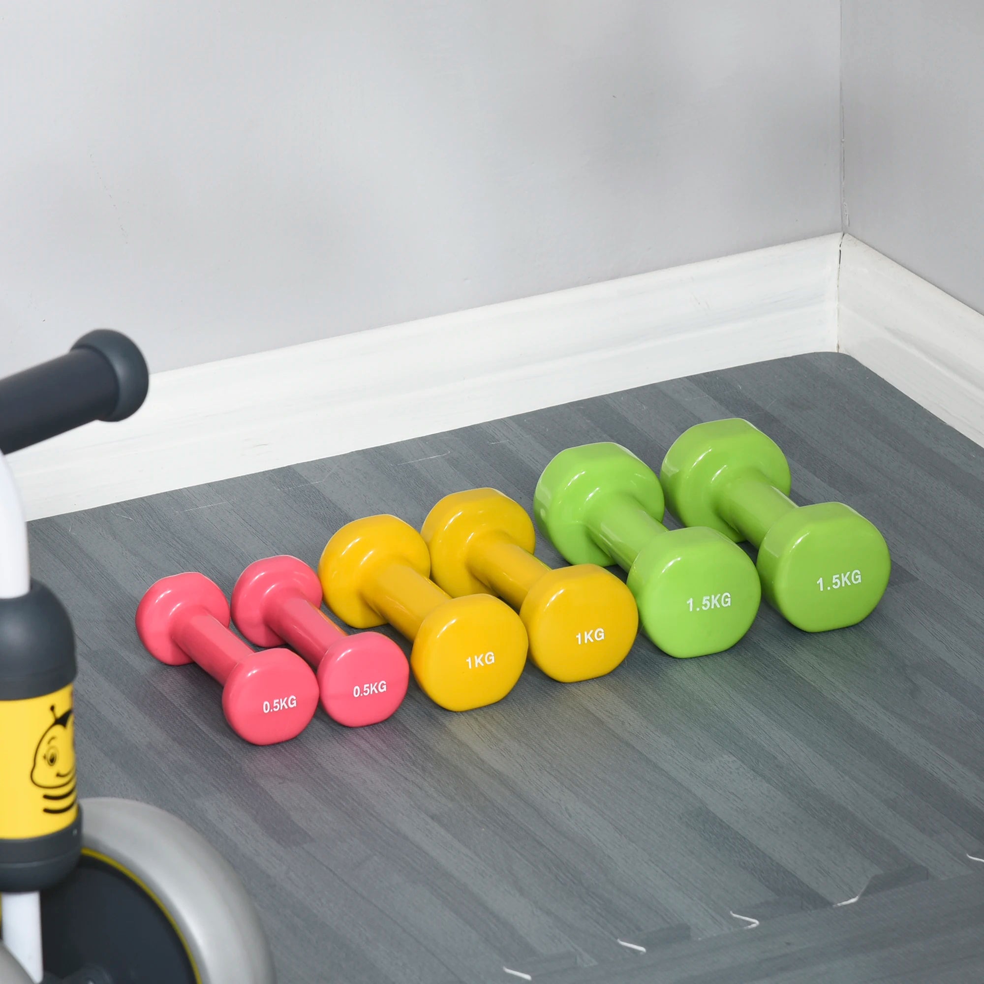 Yoga dumbbell set